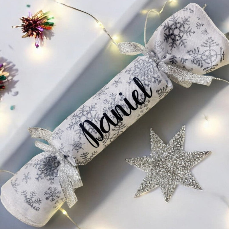 Eco Friendly Reusable Cloth Personalised Christmas Crackers PEGGY