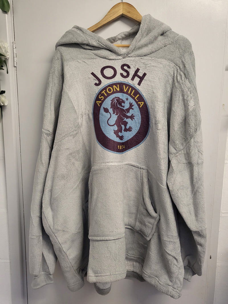 Oversize Custom Hoodie Blanket | Own logo | Unisex PureEssenceGreetings