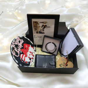 Love Personalised Christmas Gift Box for Him Pure Essence Greetings