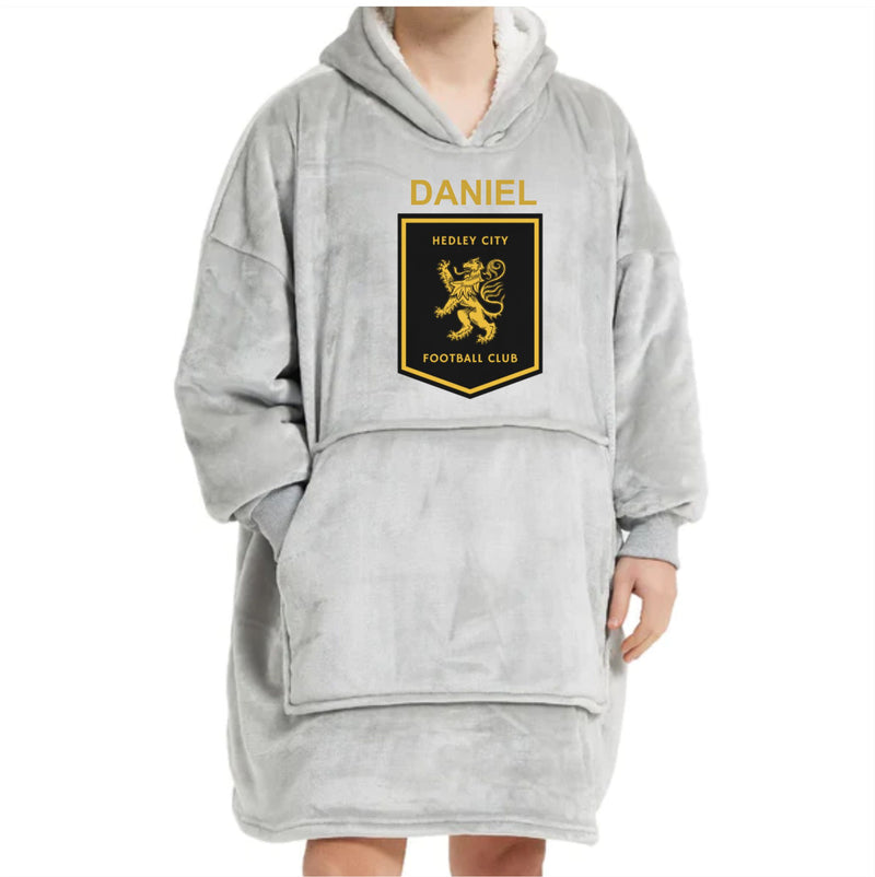Oversize Custom Hoodie Blanket | Own logo | Unisex PureEssenceGreetings