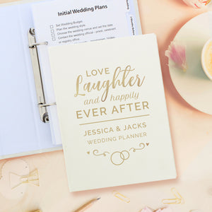 Personalised Happily Ever After Wedding Planner Pure Essence Greetings