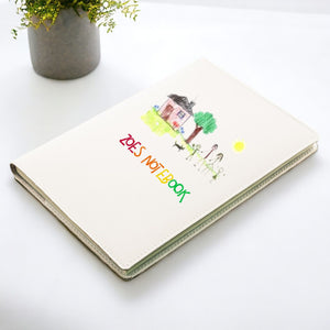 Child's Artwork Personalised Notebook/Journal PureEssenceGreetings