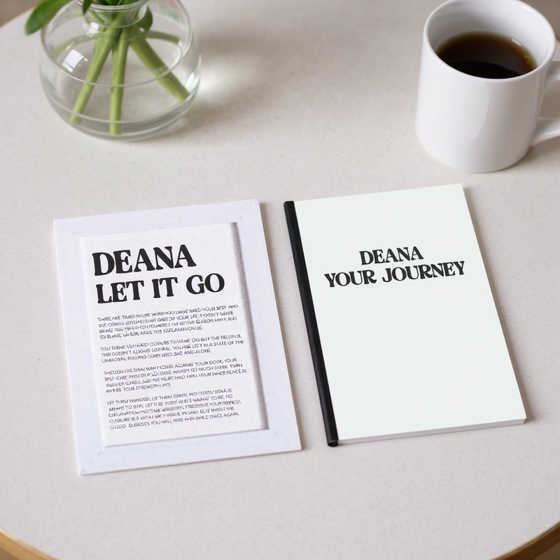 Closure - Letting Go Personalised Journal Set PureEssenceGreetings
