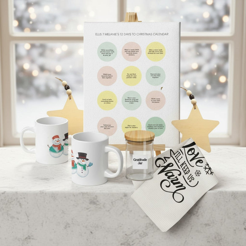 12 Days of Christmas Countdown Box for Couples PEGGY