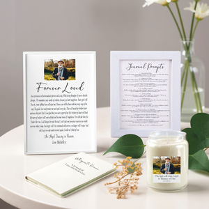 Dad In Loving Memory Personalised Journal Set PureEssenceGreetings