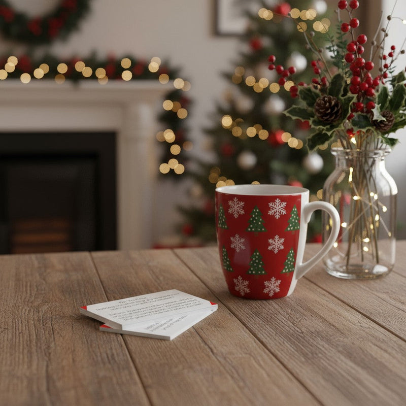 Did You Know: Wellbeing Guide | Christmas Edition – Journal & Reflection Card Set Pure Essence Greetings