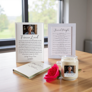 Mum Memorial Personalised Journal Set PureEssenceGreetings