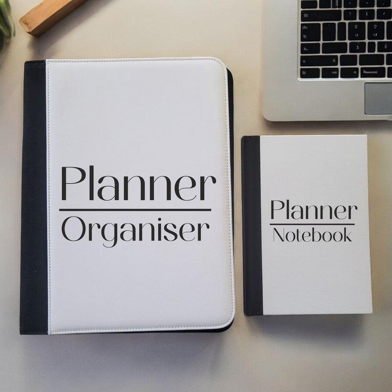 Personalised Event Organiser and Note Book PureEssenceGreetings