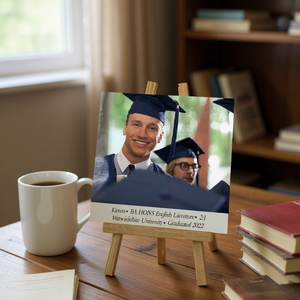 GRADUATION Photo Easel Plaque PureEssenceGreetings