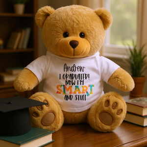 SMART Graduation Personalised Teddy PureEssenceGreetings