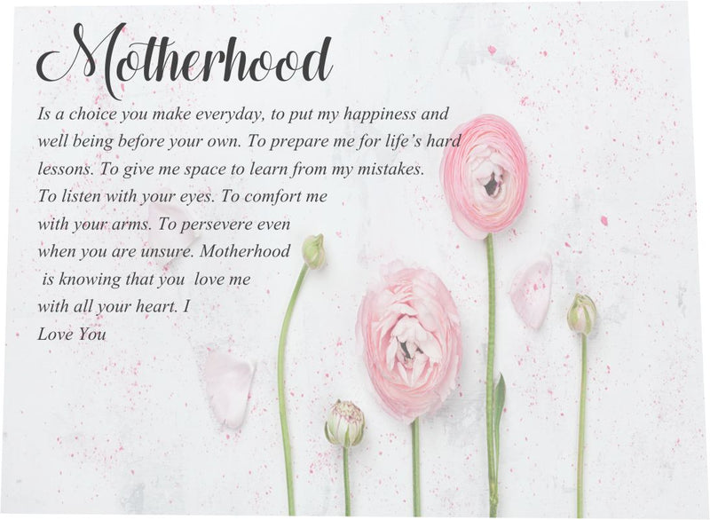 Motherhood Poem Personalised Keepsake Box PureEssenceGreetings