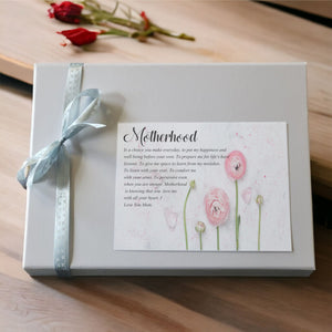 Motherhood Poem Personalised Keepsake Box PureEssenceGreetings