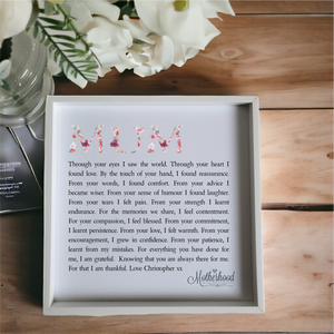 Mum - Ceramic Personalised Plaque | Ceramic Gifts PureEssenceGreetings