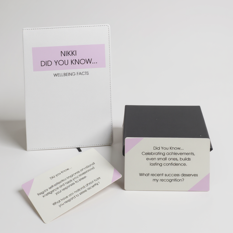 Did You Know: Wellbeing Guide Series 5 – Journal & Reflection Card Set Pure Essence Greetings