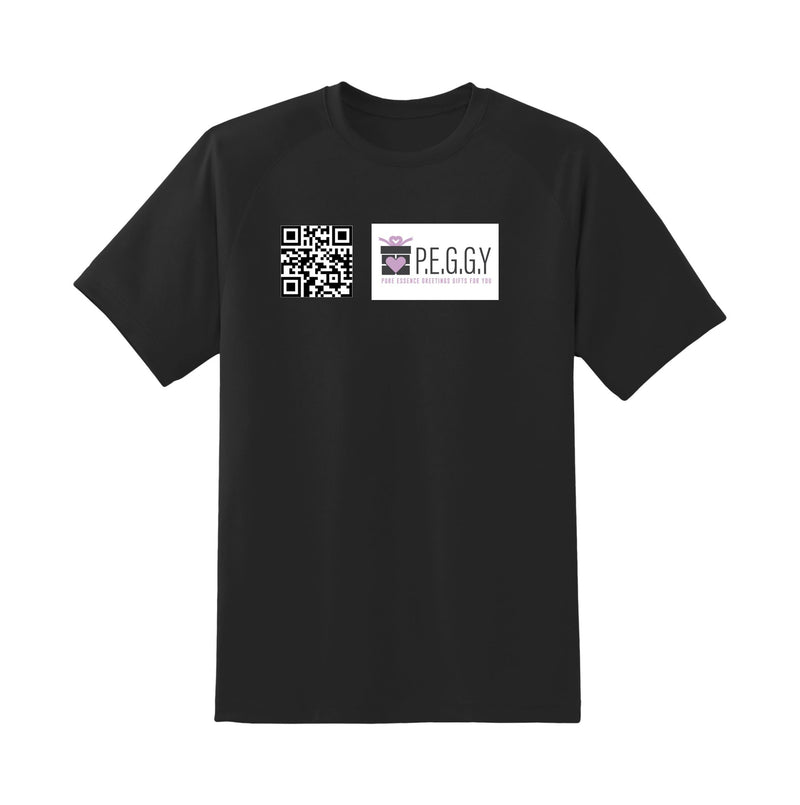 QR Code Custom Promotional T-Shirt | Unisex PureEssenceGreetings