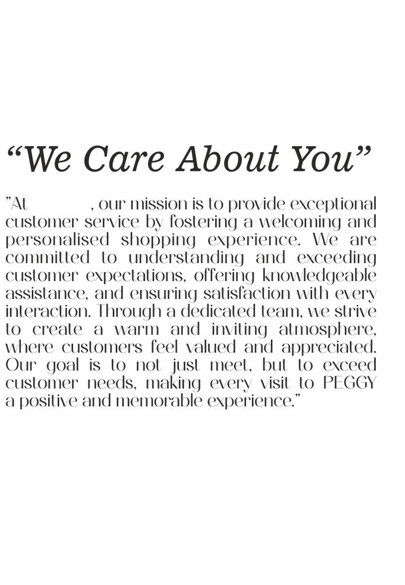 Retail Customer Service Statement Print - Framed | Unframed PureEssenceGreetings
