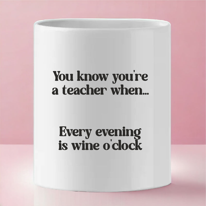 Personalised Teacher Funny Mug PureEssenceGreetings