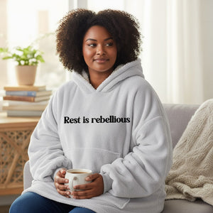 Oversized Wellbeing Hoodie – Winter Comfort Collection Pure Essence Greetings
