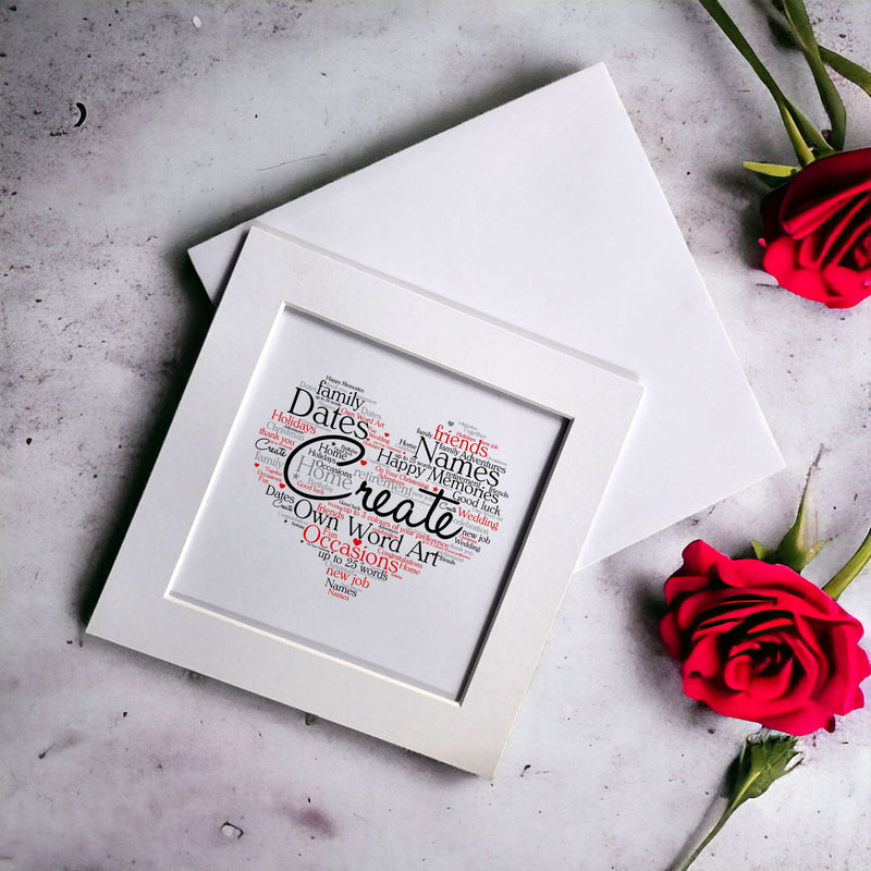 Create Your Own Word Art Greeting Card PureEssenceGreetings