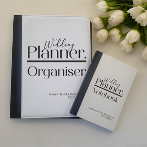 Personalised Event Organiser and Note Book PureEssenceGreetings