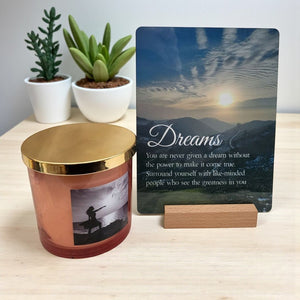 Personalised Inspiration Quote Photo Plaque PureEssenceGreetings