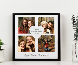 Celebrations Birthday Personalised Framed Photo Print PureEssenceGreetings