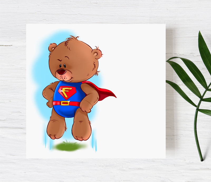 Personalised Dad Greeting Card | Superhero PureEssenceGreetings