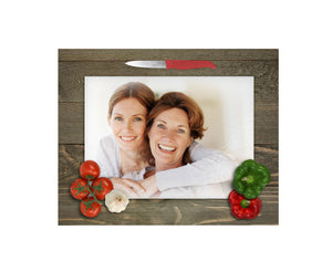 Personalised photo Glass Chopping Board PureEssenceGreetings