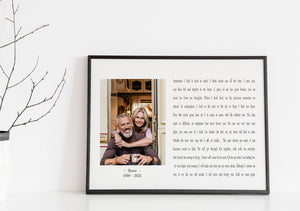 Until We Meet Again Personalised Framed Memorial Poem PureEssenceGreetings
