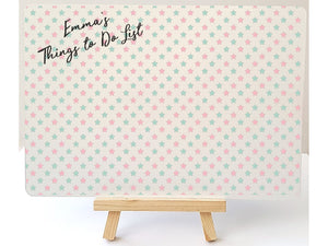 Personalised Desktop Easel Notice Board | A5 PureEssenceGreetings