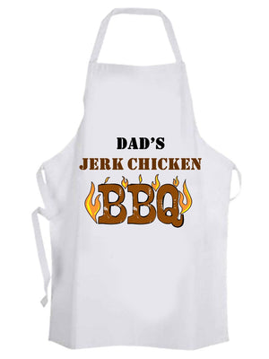 Personalised Jerk Chicken BBQ Apron - PureEssenceGreetings 