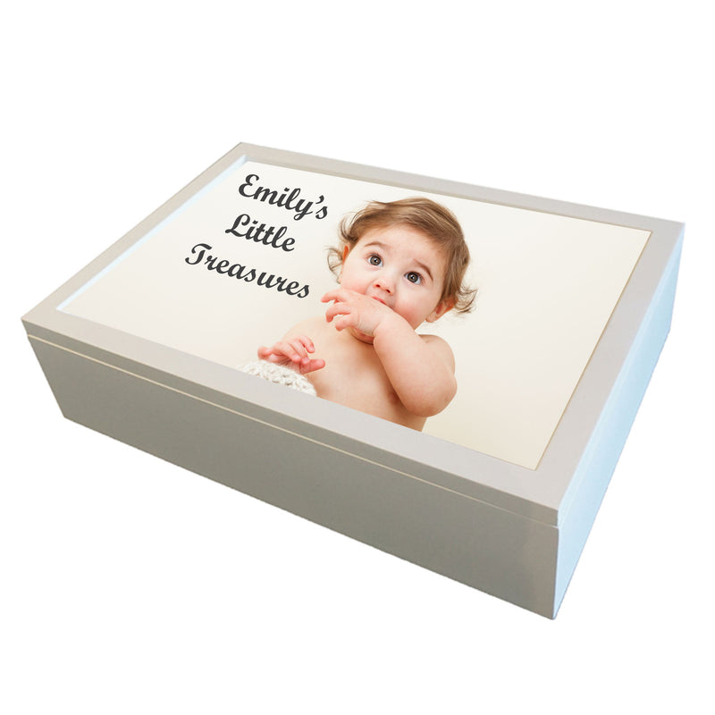 Personalised Photo Keepsake Box PureEssenceGreetings