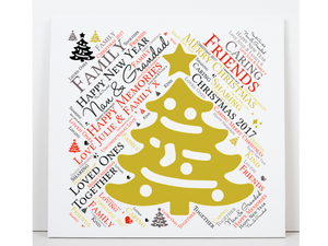 Nan and Grandad Personalised Christmas Card - PureEssenceGreetings