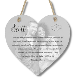 Love Poem Heart Plaque | Love You Always PureEssenceGreetings