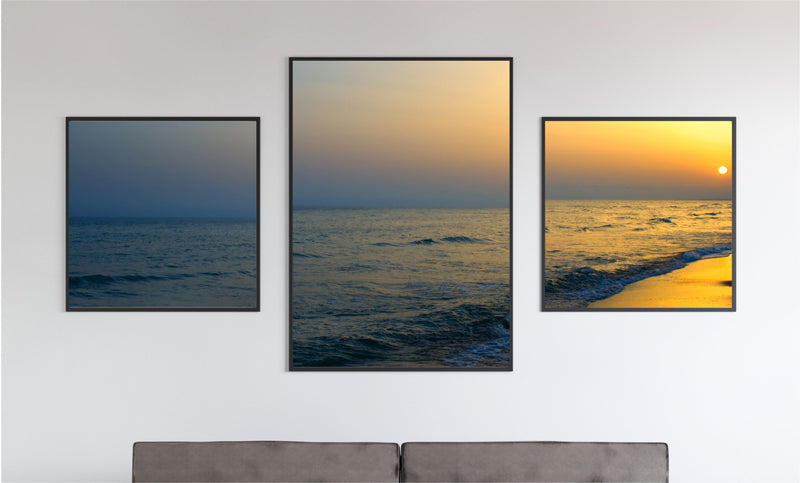Framed Sunset Design Prints PureEssenceGreetings
