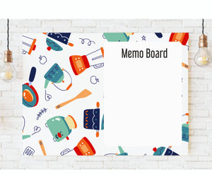 Photo Kitchen Memo Notice Wipe Board | A3C PureEssenceGreetings