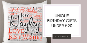 10 Personalised Birthday Gifts Under £20 For Your Loved Ones
