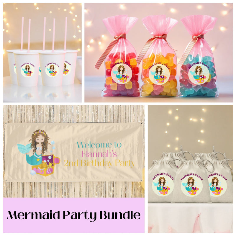 Mermaid Children's Party Bundle Pure Essence Greetings