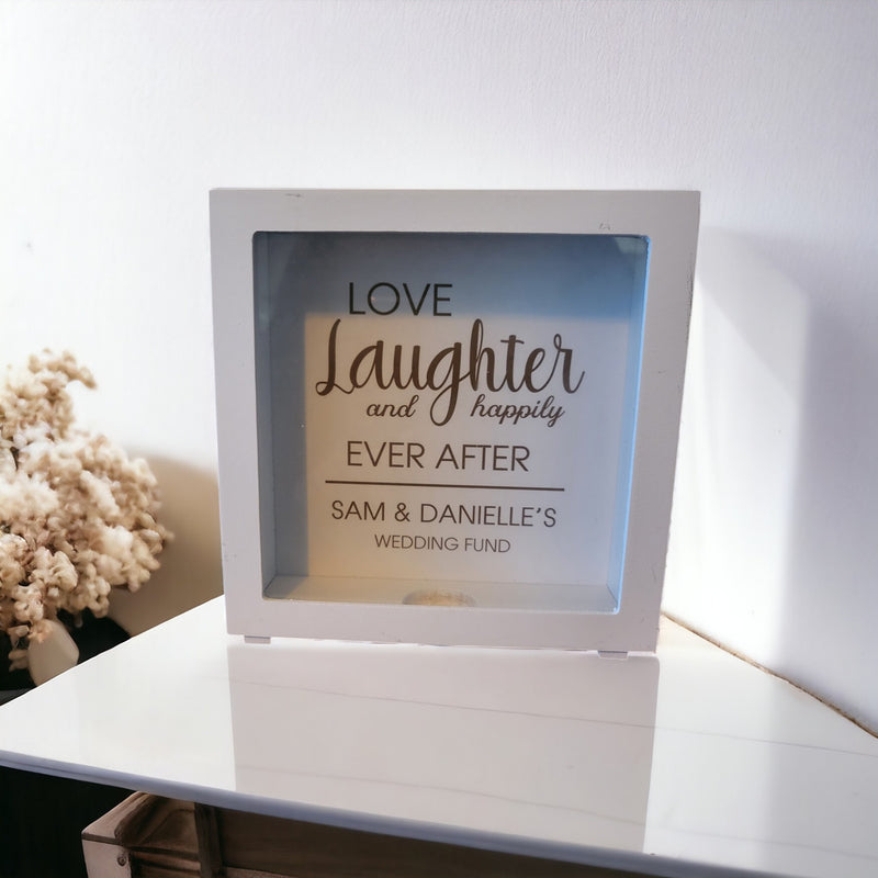 Personalised Happily Ever After Wedding Fund Box