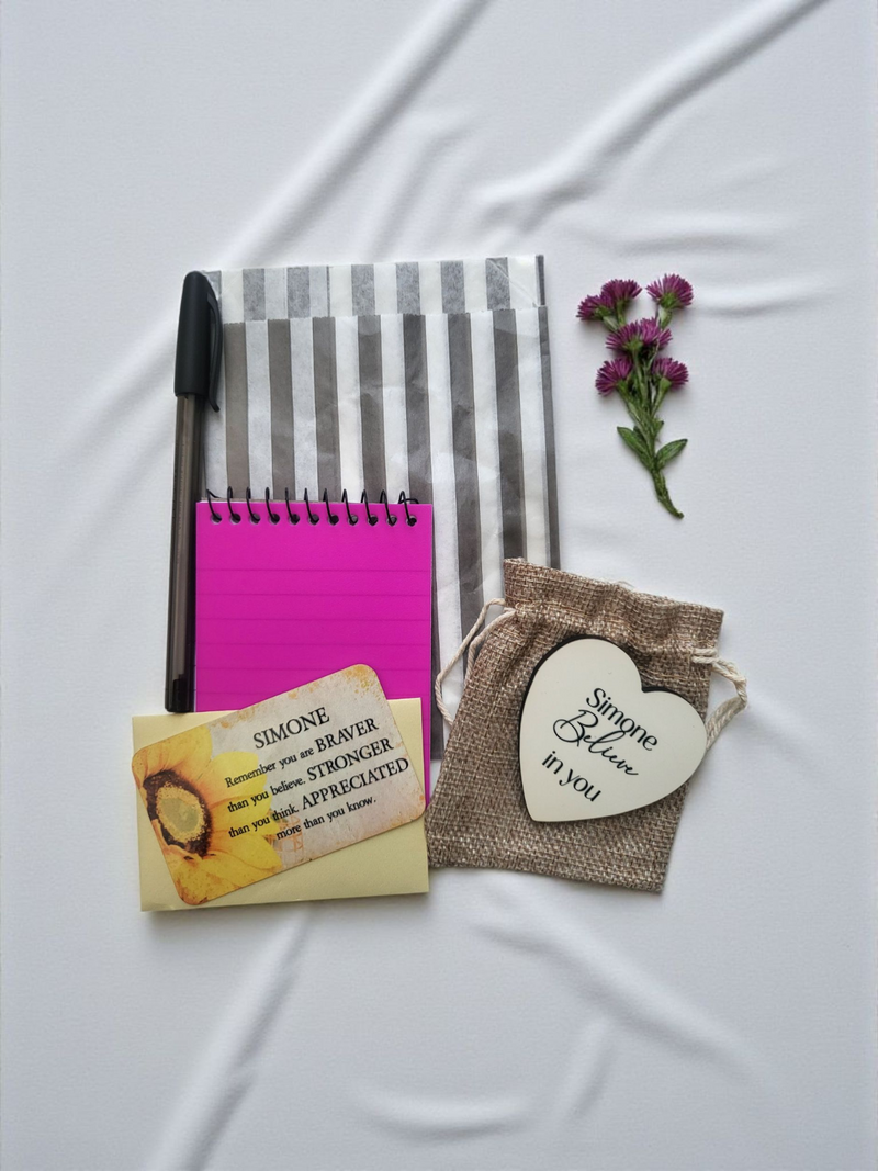 Pocketful of Love Personalised Mini Gift Set PureEssenceGreetings