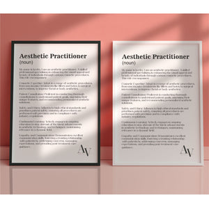 Aesthetic Practitioner Customer Statement Print - Framed | Unframed PureEssenceGreetings