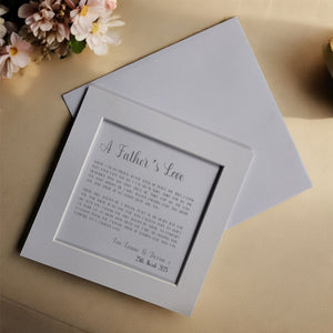 Father of the Bride Plaque | A Father's Love PureEssenceGreetings