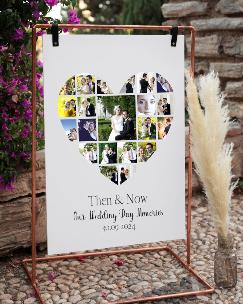 Custom Botanical Wedding Welcome Sign – Personalized Wedding Signage PureEssenceGreetings