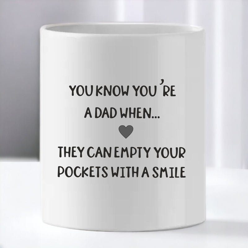 Dad Personalised Funny Quote Mugs Pure Essence Greetings
