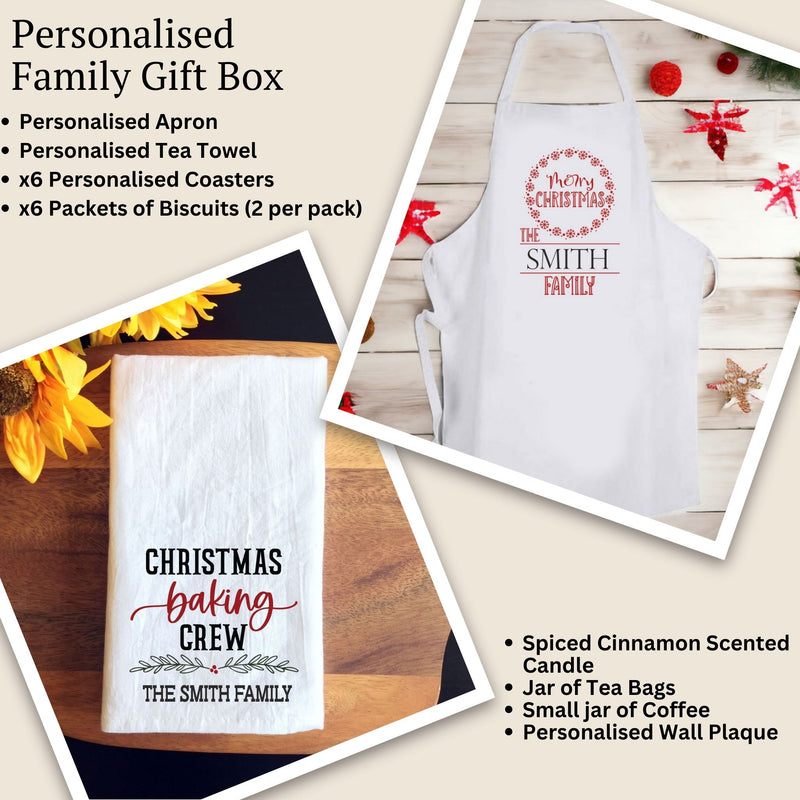 Personalised Large Family Christmas Box Pure Essence Greetings