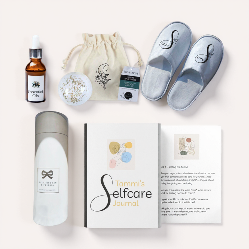 SELFCARE Wellbeing Personalised Gift Box PureEssenceGreetings