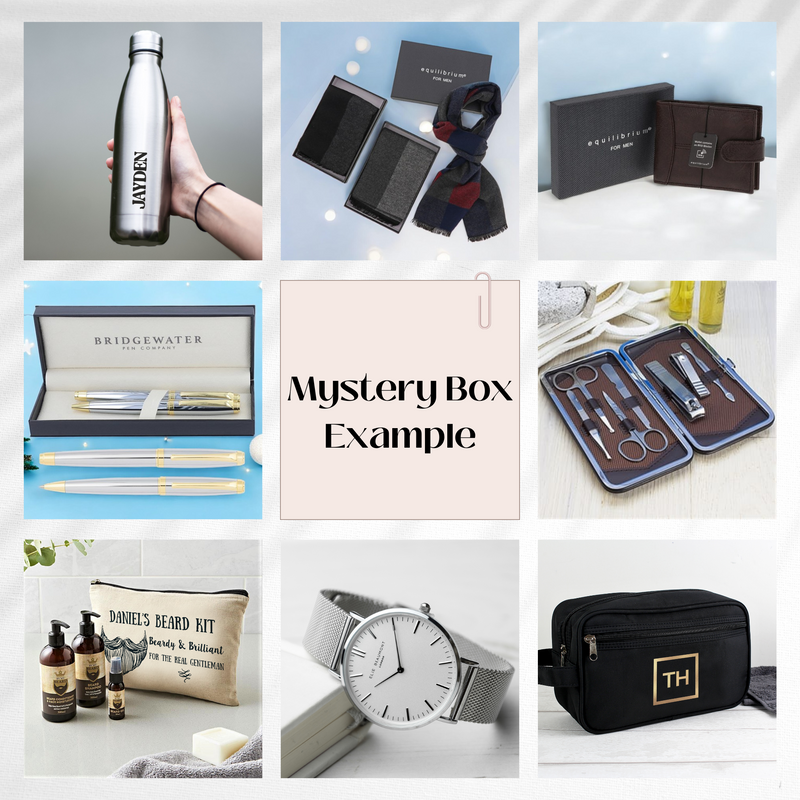 Personalised Mystery Box For Him | Surprise Box | Any Occasion PureEssenceGreetings