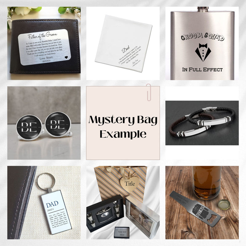 Personalised Mystery Gift Bag For Your Groomsmen Pure Essence Greetings