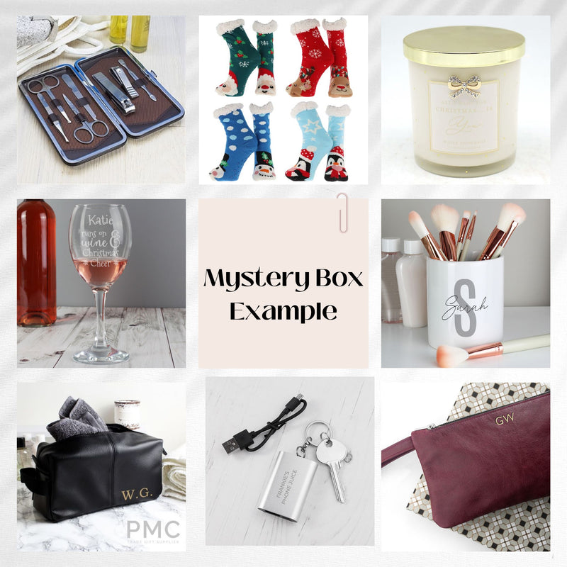 Christmas Personalised Mystery Box | Suprise Gift Box | For Him | For Her | For Children PureEssenceGreetings