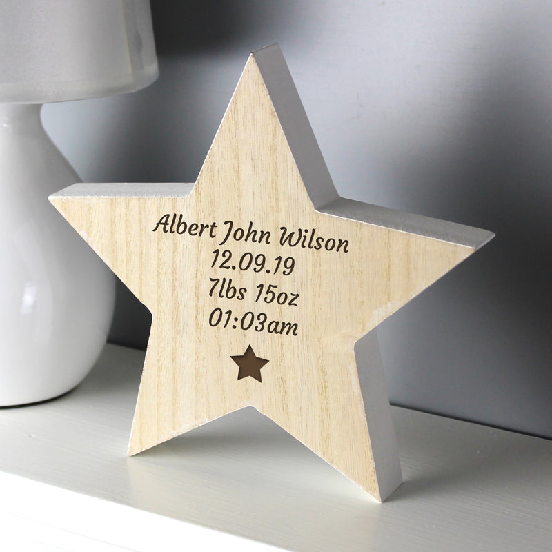 To The Moon & Back Star Plaque PureEssenceGreetings